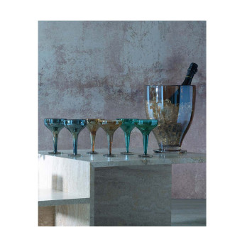 Набор из 2 бокалов для шампанского Signature Epoque, 150 мл, сапфир