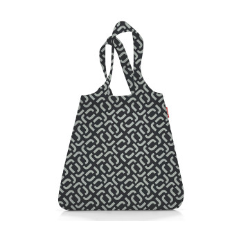 Сумка складная Mini Maxi Shopper Signature Black