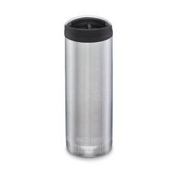 Термокружка Klean Kanteen TKWide Cafe Cap Brushed Stainless, 473 мл