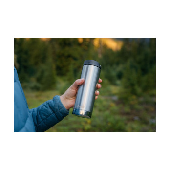 Термокружка Klean Kanteen TKWide Cafe Cap Brushed Stainless, 473 мл