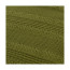 Плед из хлопка с буклированной вязкой оливкового цвета из коллекции essential, 130х170 см