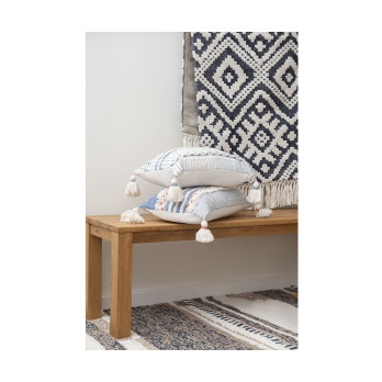 Чехол на подушку с кисточками и бахрамой из коллекции ethnic, 35х60 см